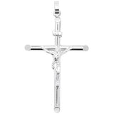 Sterling Silver 72mm Crucifix Pendant