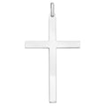 Sterling Silver 68mm Cross Pendant