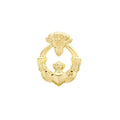 9K Yellow Gold Claddagh Slider Pendant