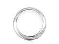 18K White Gold Diamond Set Circle Pendant