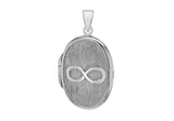 Sterling Silver Infinity Locket