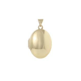 9ct Yellow Gold Locket Pendant