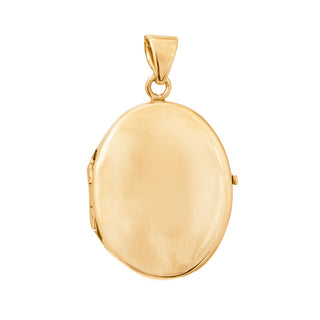 9ct Yellow Gold Locket Pendant