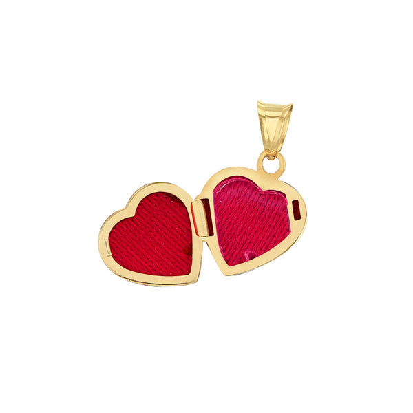 9K Yellow Gold Small Heart Locket