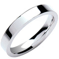 3mm Premium Flat Court 18ct White