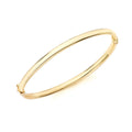 9K Yellow Gold Children's Plain Bangle
