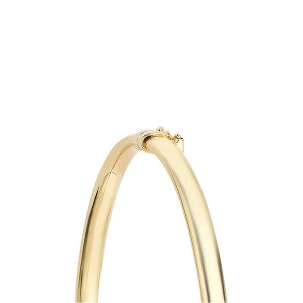 9K Yellow Gold Children's Plain Bangle