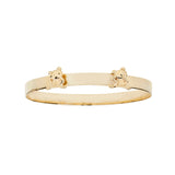 9K Yellow Gold Babies' Adjustable Teddy Bear Bangle