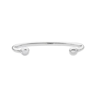 Sterling Silver Torque Style Baby Bangle