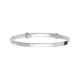 Sterling Silver Expandable Baby Bangle