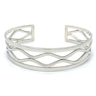 Sterling Silver Cuff Bangle