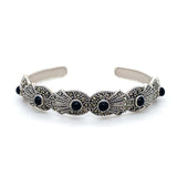 Sterling Silver Cubic Zirconia Bangle