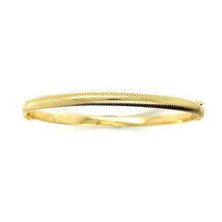 9K Yellow Gold Snake Style Bangle
