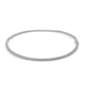 9K White Gold Snake Pattern Bangle