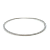 9K White Gold Snake Pattern Bangle