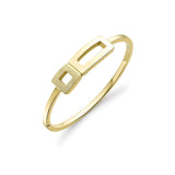 9K Yellow Gold Bangle