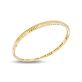 9K Yellow Gold 5.2mm Diamond Cut Bangle