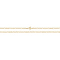 9K Yellow Gold Figaro Chain 22"