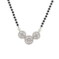 18K White Gold 0.74ct Diamond Mangalsutra Necklace