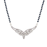 18K White Gold 0.73ct Diamond Mangalsutra Necklace