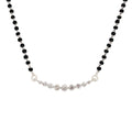 18K White Gold 0.43ct Diamond Mangalsutra Necklace