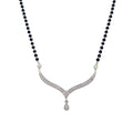 18K White Gold 0.37ct Diamond Mangalsutra Necklace