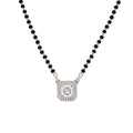 18K White Gold 0.39ct Diamond Mangalsutra Necklace