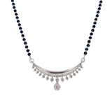 18K White Gold 0.76ct Diamond Mangalsutra Necklace