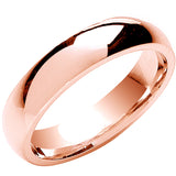5mm Premium Traditional Court 18ct Rose