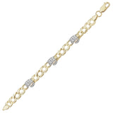 9K Yellow Gold Children's Boxing Glove Bracel
