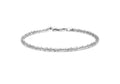 9ct White Gold Tocalle Chain Bracelet 7"