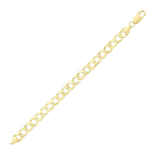 9K Yellow Gold Childran's Fancy Link Bracelet 6"