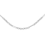 Sterling Silver Figaro Style Bracelet