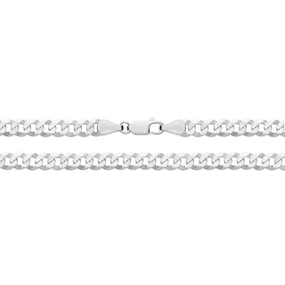 Sterling Silver Curb Chain Bracelet 8"