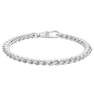 Sterling Silver Roller Ball Bracelet 7.5"