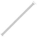 Sterling Silver Watch Strap Bracelet 8.5"