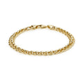 9K Yellow Gold 5mm Rollerball Bracelet