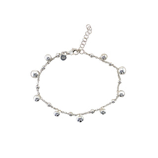 Sterling Silver Bead Bracelet