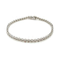 9K White Gold 0.25ct Diamond Tennis Bracelet