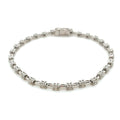 9K White Gold Diamond Bracelet