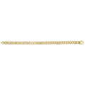 9ct Yellow Gold Byzantine Chain 22''