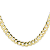 9ct Yellow Gold Curb Style Chain 16''