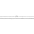 9ct White Gold Singapore Chain 18"