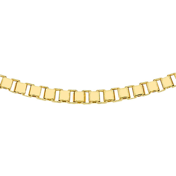 9ct Yellow Gold Venetian Box Chain
