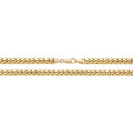 9K Yellow Gold Cuban Curb Chain 22"