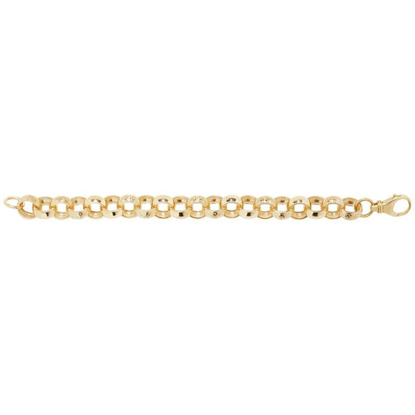 9K Yellow Gold Belcher Chain 22"