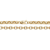 9K Yellow Gold Belcher Chain 22"