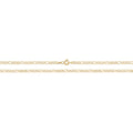 9K Yellow Gold Figaro Chain 22"