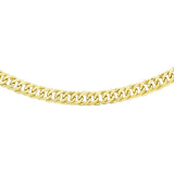 9K Yellow Gold 60 Triple Curb Chain /18"
