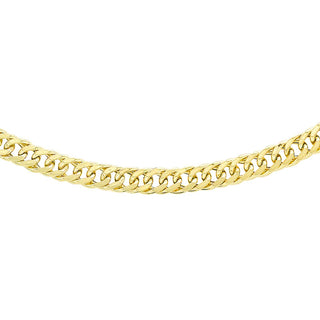 9K Yellow Gold 60 Triple Curb Chain /18"